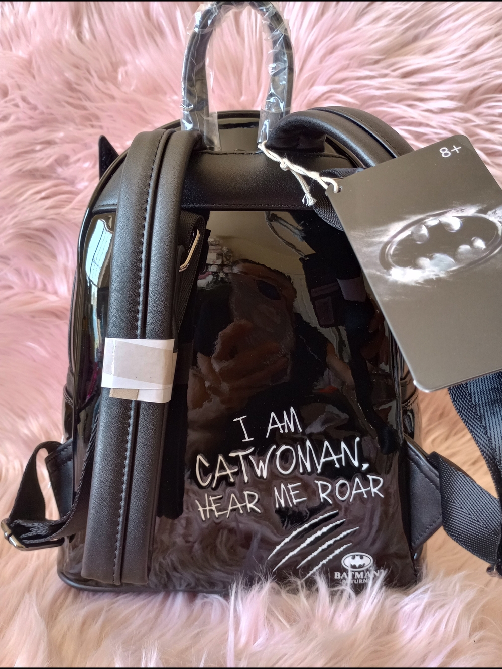 Loungefly Batman Catwoman Mini Backpack Exclusive Limited Edition 1250 Rare!! - Picture 9 of 13
